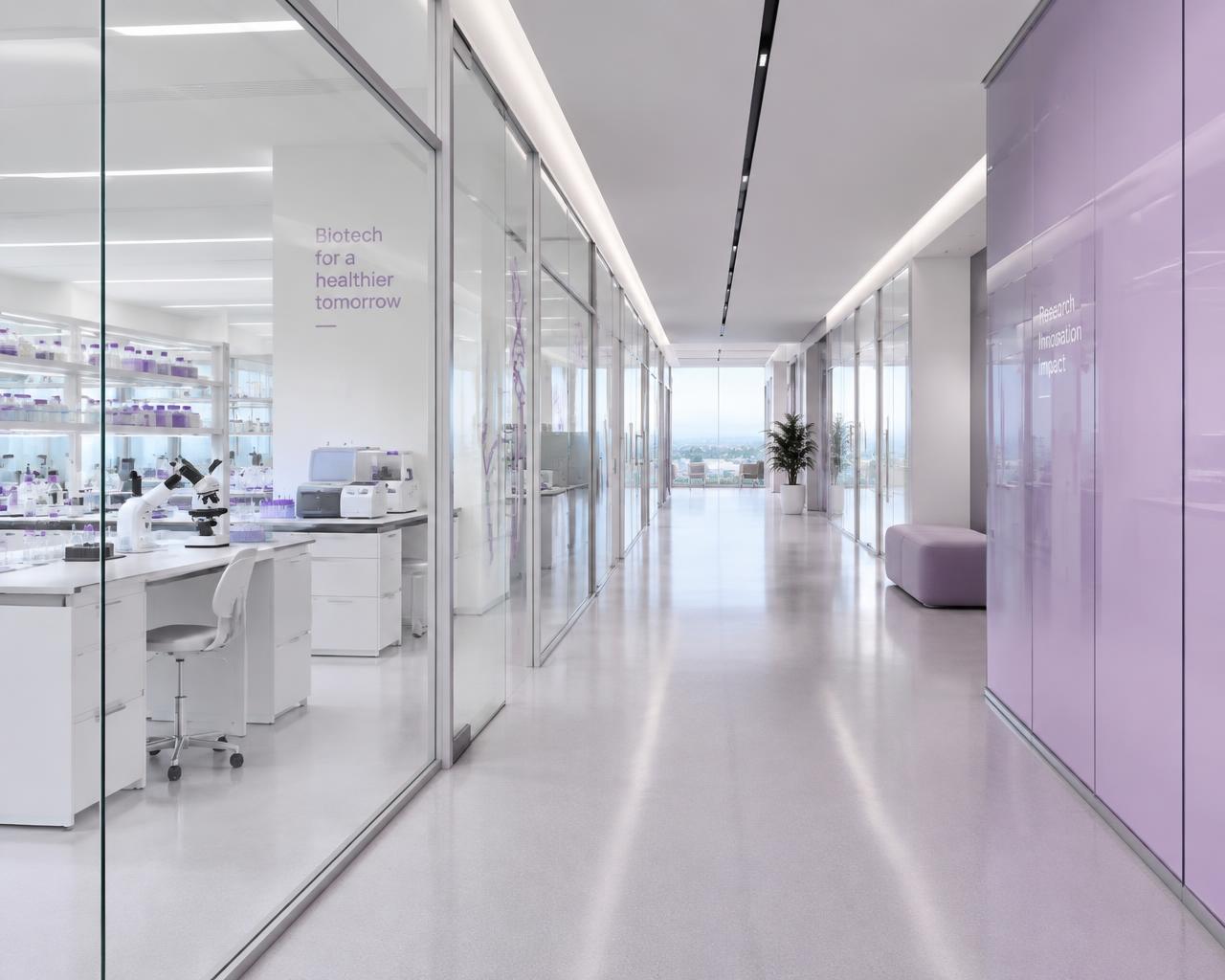 Modern laboratory architecture
